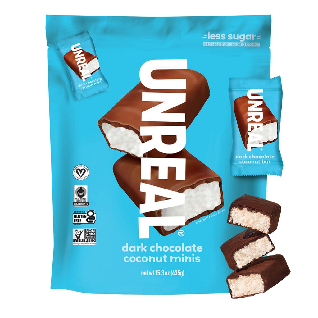 UNREAL Dark Chocolate Coconut Minis, 15.3 Oz