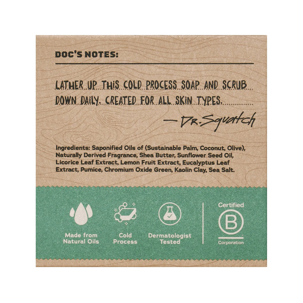 (3 Pack)  Rainforest Rapids Natural Bar Soap for Men, 5 Oz