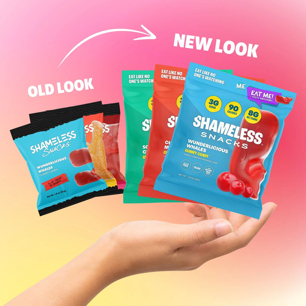 Snacks - New Flavor Bundles (Gluten Free & Non GMO Candy) - Beary Cherry, Wunderlicious Whales and Chili Mango