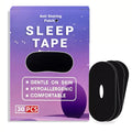 Black Binding Tape Mouth Tape for Sleeping Micropore Mouth Tape for Snoring Pain Free Removal,Hypoallergenic,(Black, 30-Pack)