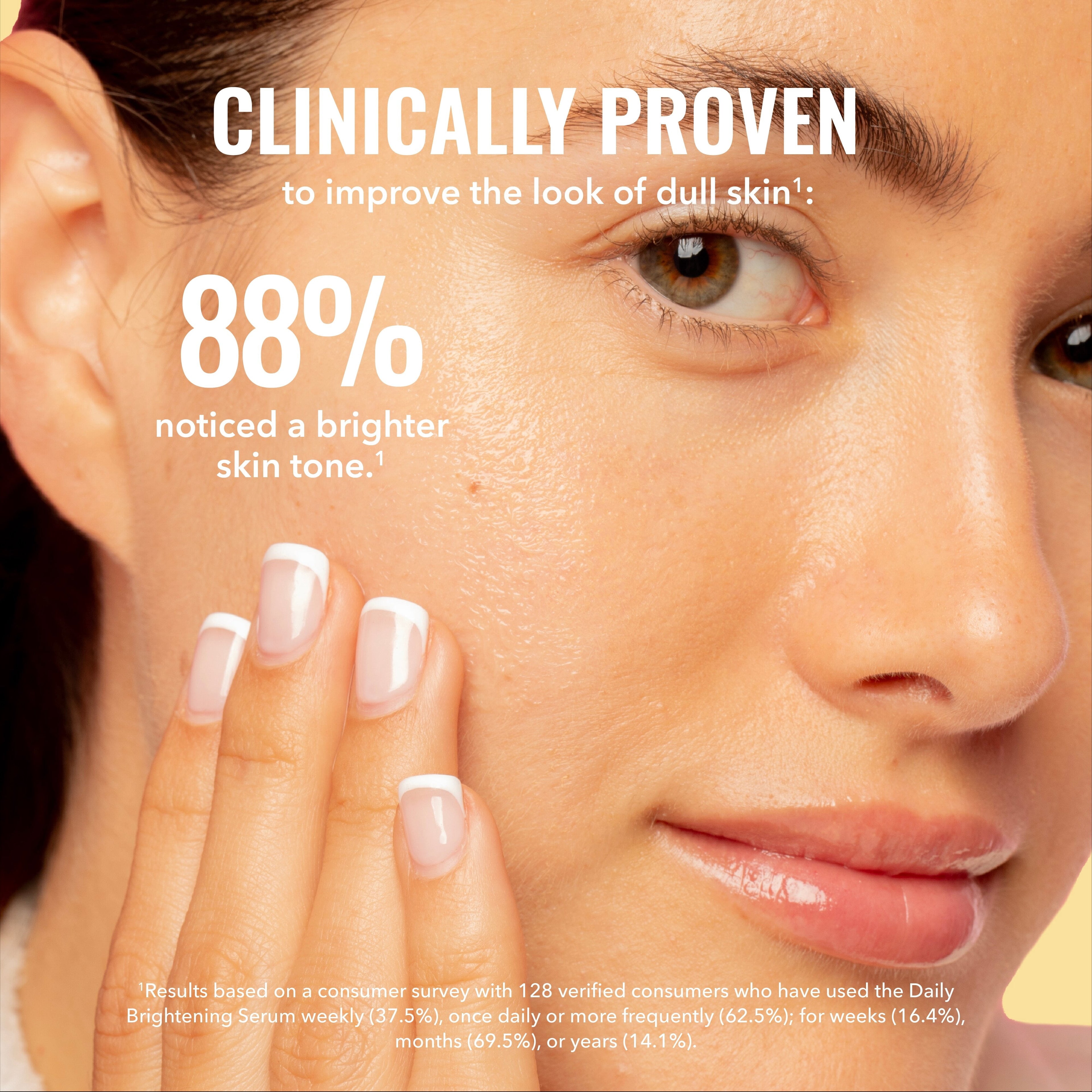 Daily Brightening Serum - Brightening Serum with 3% Beta Arbutin & Hyaluronic Acid, Targets Dark Spots & Uneven Tone, Skincare for Face, 1 Fl Oz
