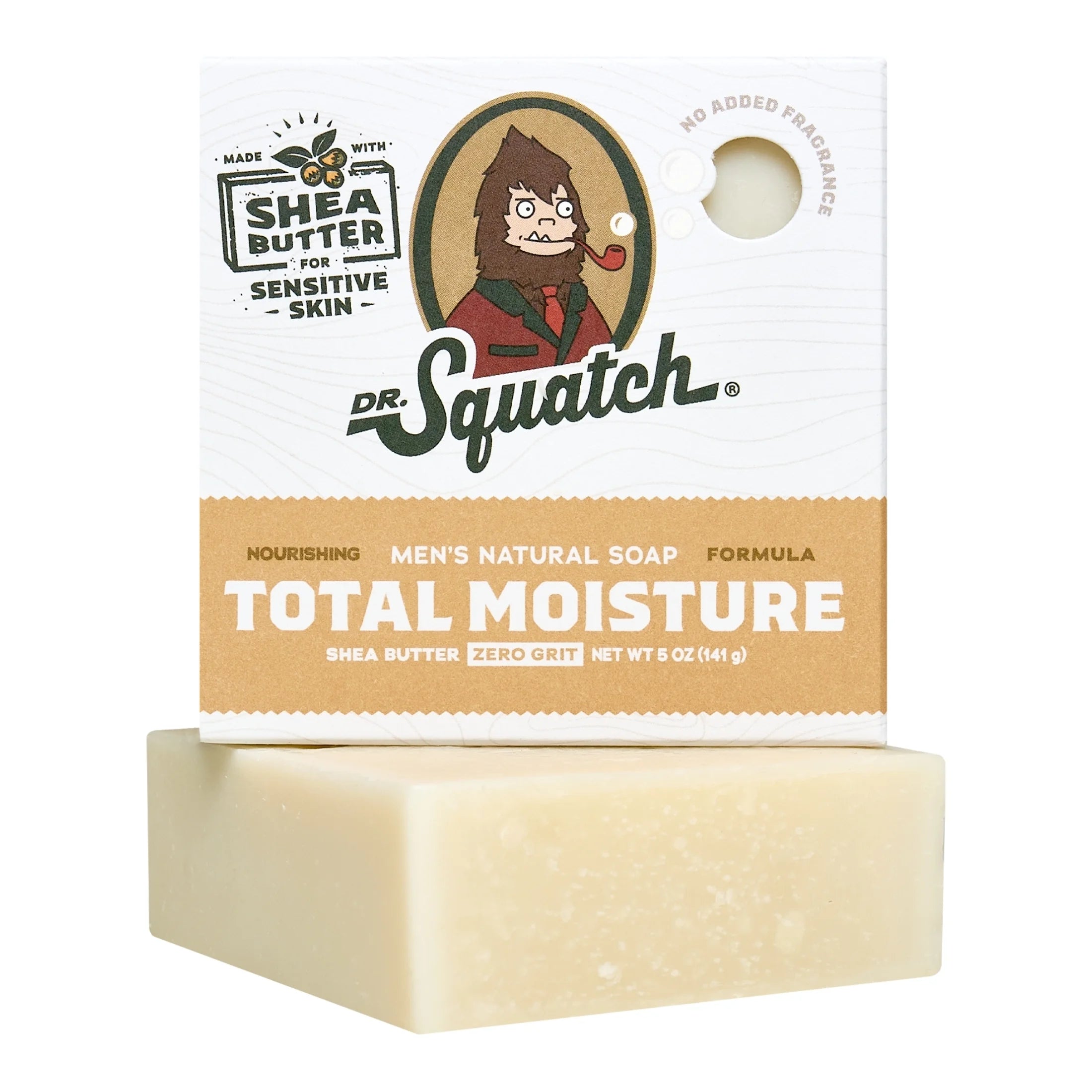(3 Pack)  Shea Butter Total Moisture Natural Bar Soap for Men, 5 Oz