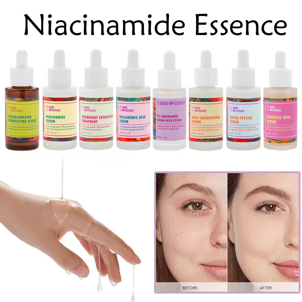 Good Molecules Discoloration Correcting Essences Niacinamide Acid Deep Moisturizing Serum Skin Tone Lightening Gentle Skin Care
