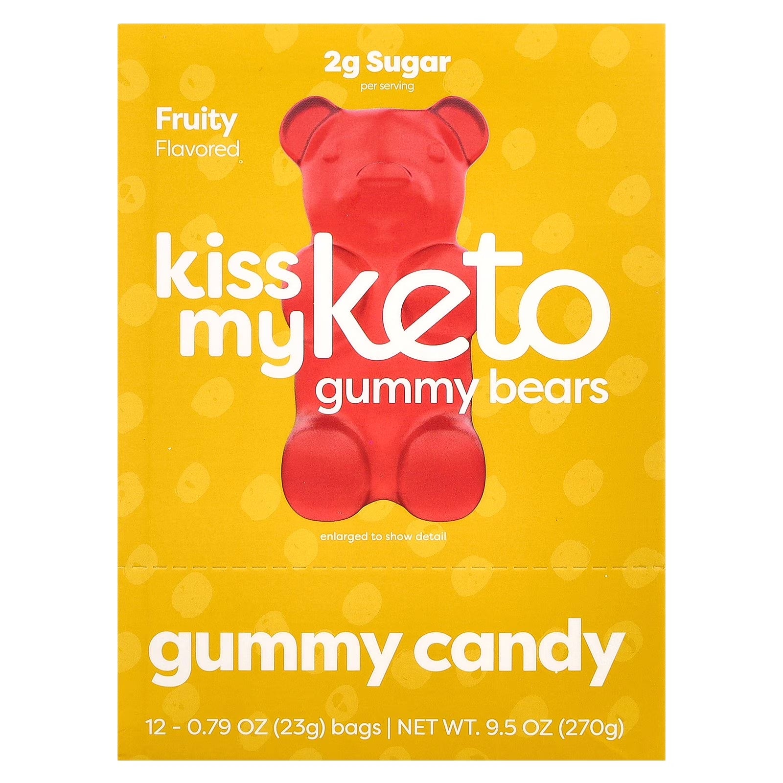 Gummies Candy – Low Carb Candy Lemon Ginger Drops, Keto Snack Pack – Healthy Candy Gummys – Vegan Candy, Keto Gummy Candy – Keto Candy Gummies (8-Pack)