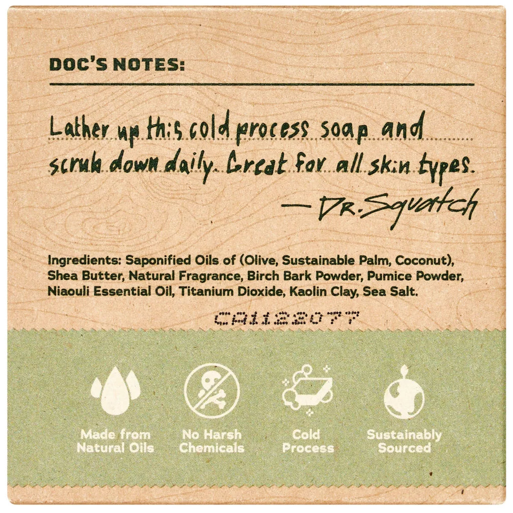 DR. SQUATCH Men'S All Natural Bar Soap - Brichwood Breeze - 5Oz