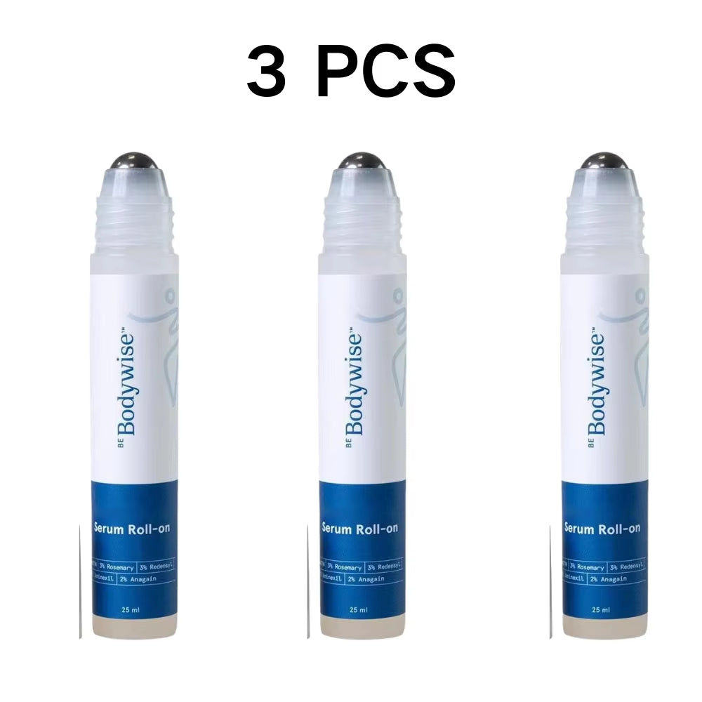 Bodywise Roll-On Ball Rosemary Hair Care Essence Anti-Frizz Refreshing Oil Control Strengthening Hair Care Serum