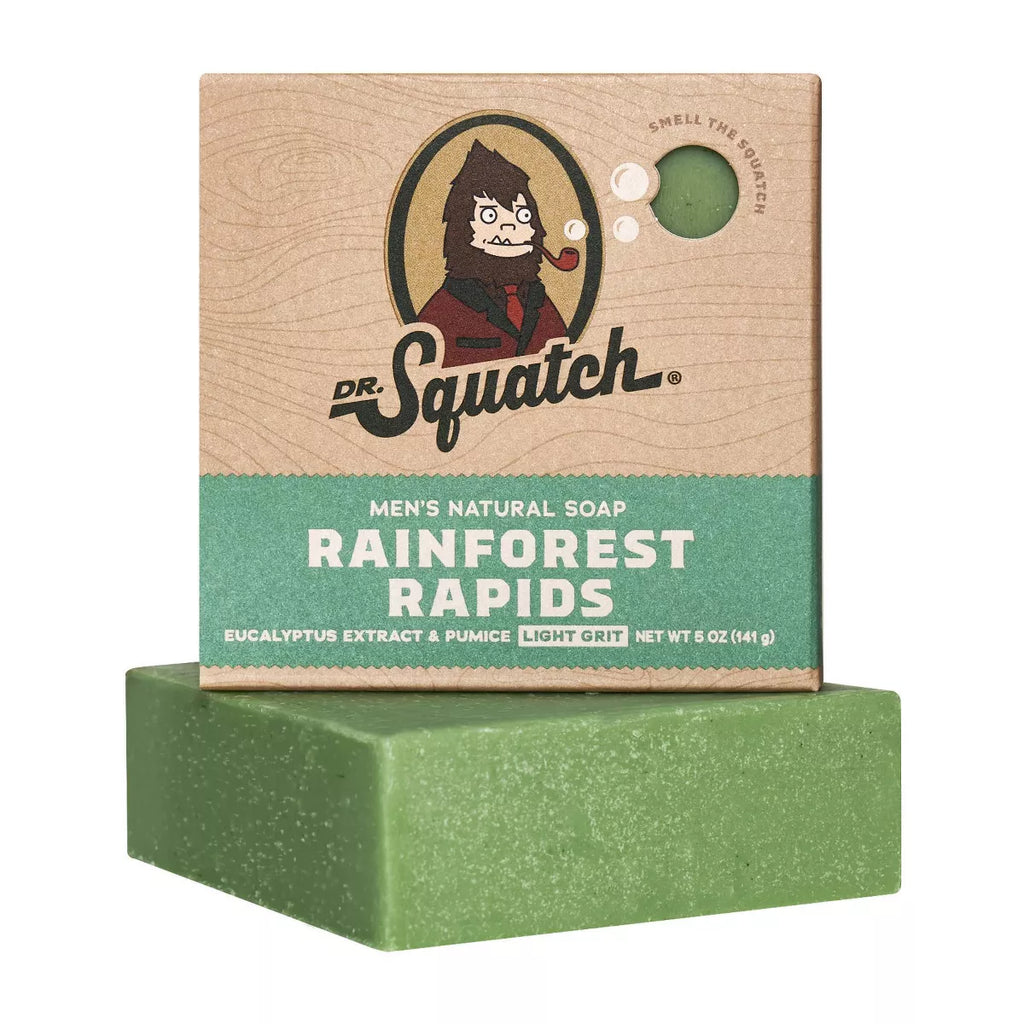 DR. SQUATCH Men'S All Natural Bar Soap - Rainforest Rapids - 5Oz
