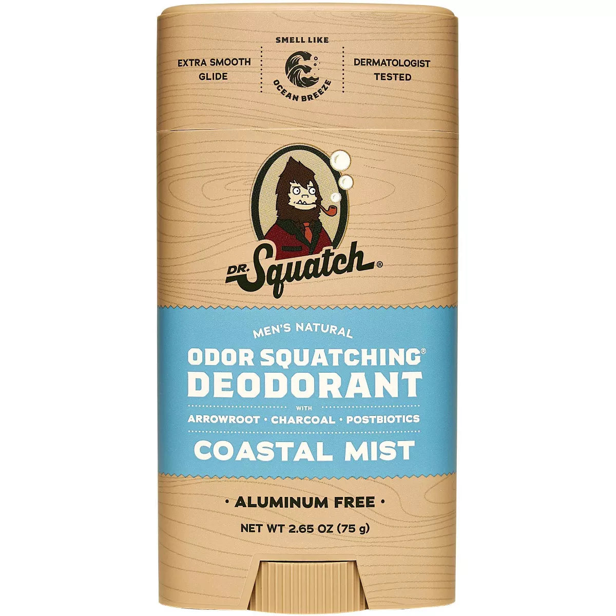 DR. SQUATCH Men'S Natural Solid Deodorant Coastal Mist - 2.65Oz