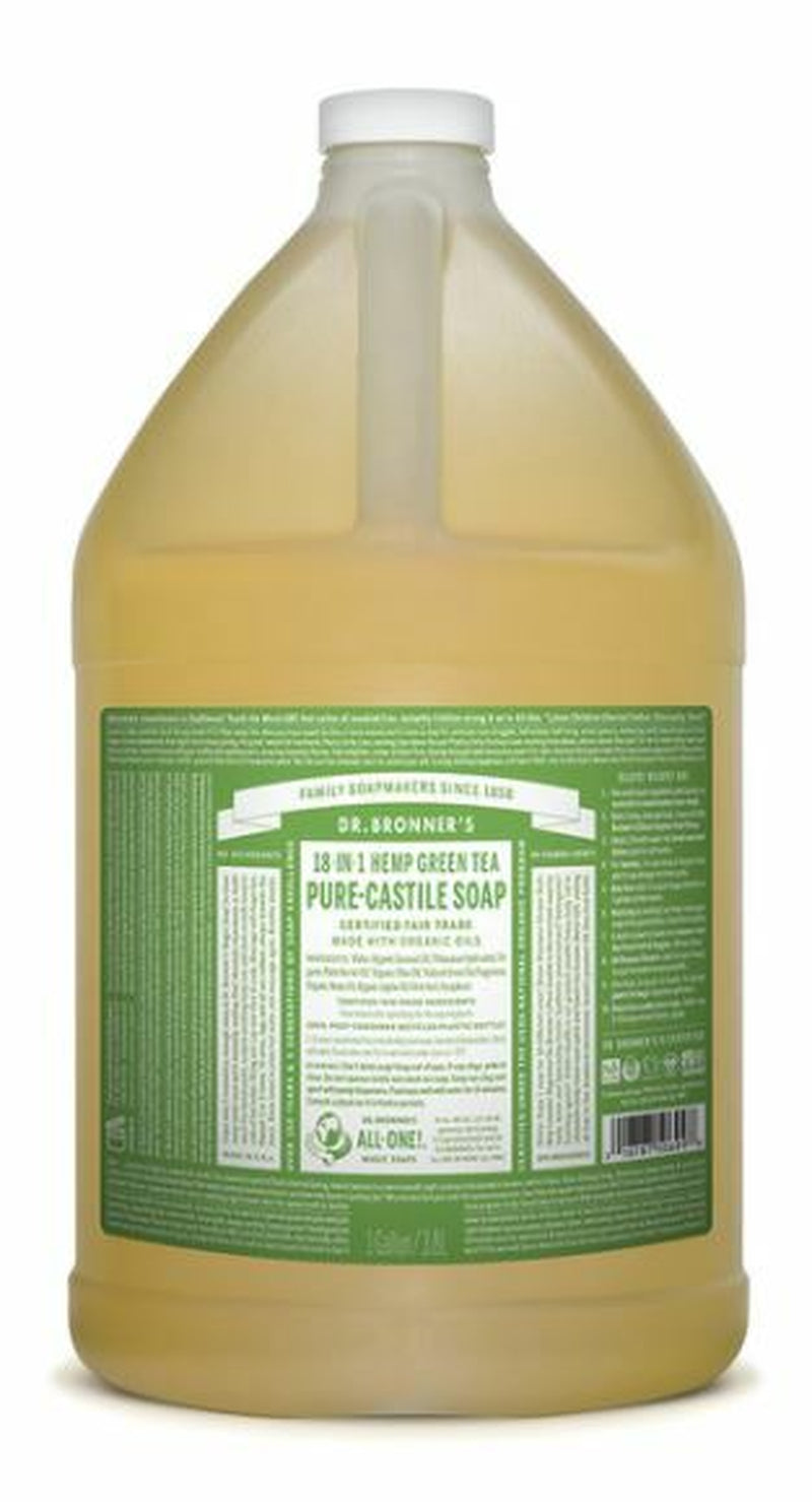 NEW Dr. Bronner'S Hemp Pure-Castile Soap Liquid 3.78L 18-In-1 All Scent Bronners