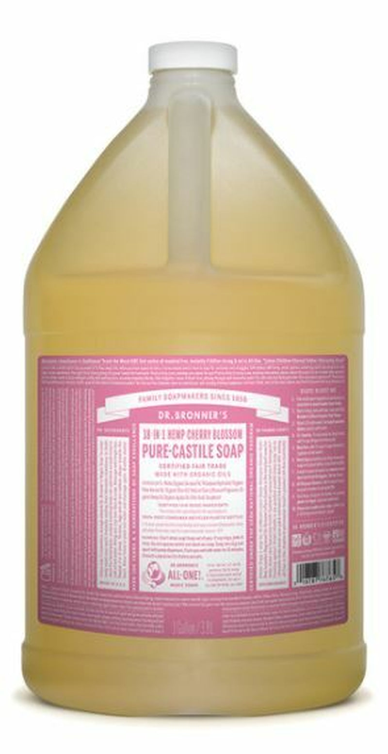 NEW Dr. Bronner'S Hemp Pure-Castile Soap Liquid 3.78L 18-In-1 All Scent Bronners