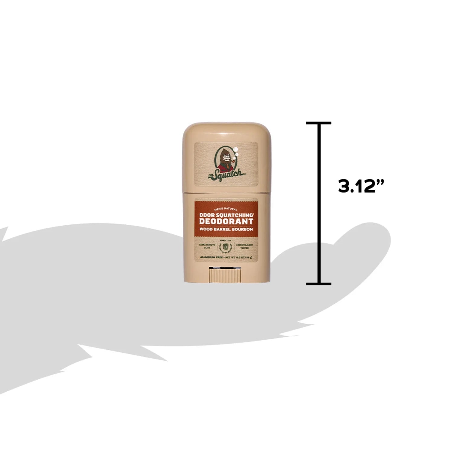 Mini Natural Men'S Deodorant - Aluminum Free - Wood Barrel Bourbon (0.5 Oz)