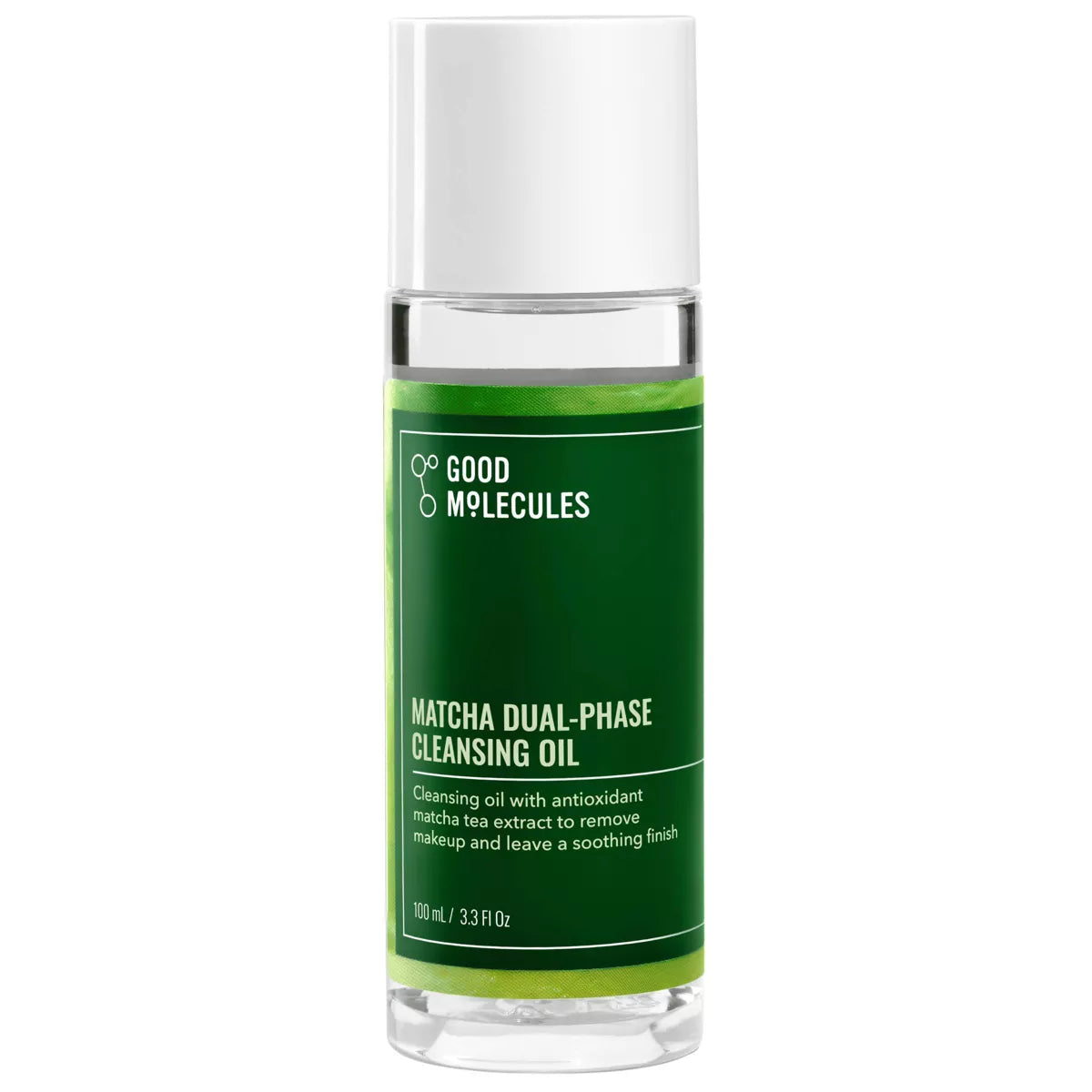 Good Molecules Matcha Dual-Phase Cleansing Oil - 100Ml: Vegan, for Normal, Combination, Sensitive Skin