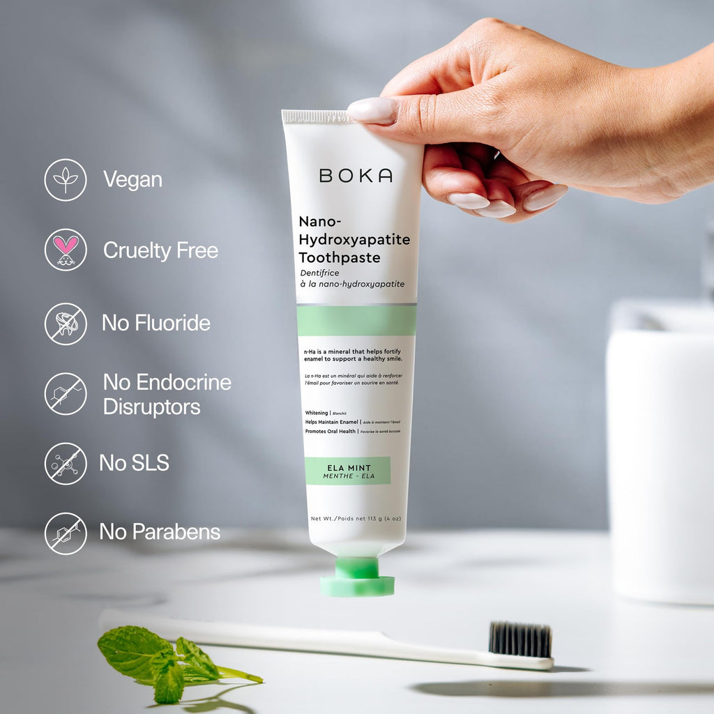 Boka Fluoride Free Toothpaste Nano Hydroxyapatite