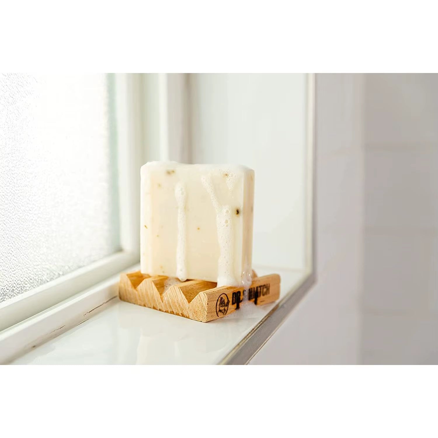 Dr. Squatch Natural Cedar Citrus Bar Soap for Men Cold Process 5 Oz 3-Pack for Oily Skin No Harsh Chemicals Oval Pattern