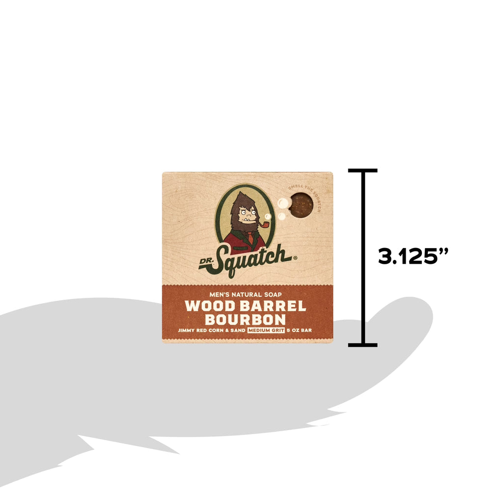 Bar Soap for Men - Cold Process, No Harsh Chemicals - Pine Tar, Wood Barrel Bourbon, Cold Brew Cleanse, Birchwood Breeze, and More (5 Oz, 9 Pack)