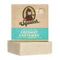 DR. SQUATCH Men'S All Bar Soap - Coconut Castaway - 5Oz: Exfoliating, Basic Cleansing, Normal to Dry Skin, Whole Body Use